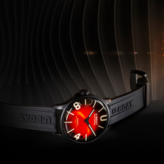 Darkmoon 40mm Red PVD Soleil