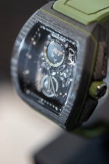 Flying Tourbillon Sport GMT B 1.618 Carbon Fern Green