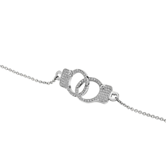 Love Lockdown Interlocking Diamond Necklace