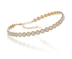 Necklace Paillettes Gold