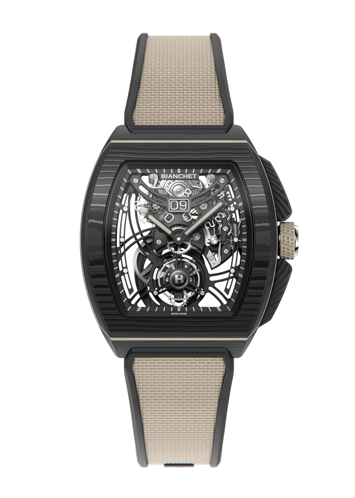 Flying Tourbillon Grande Date B 1.618 Carbon Earth