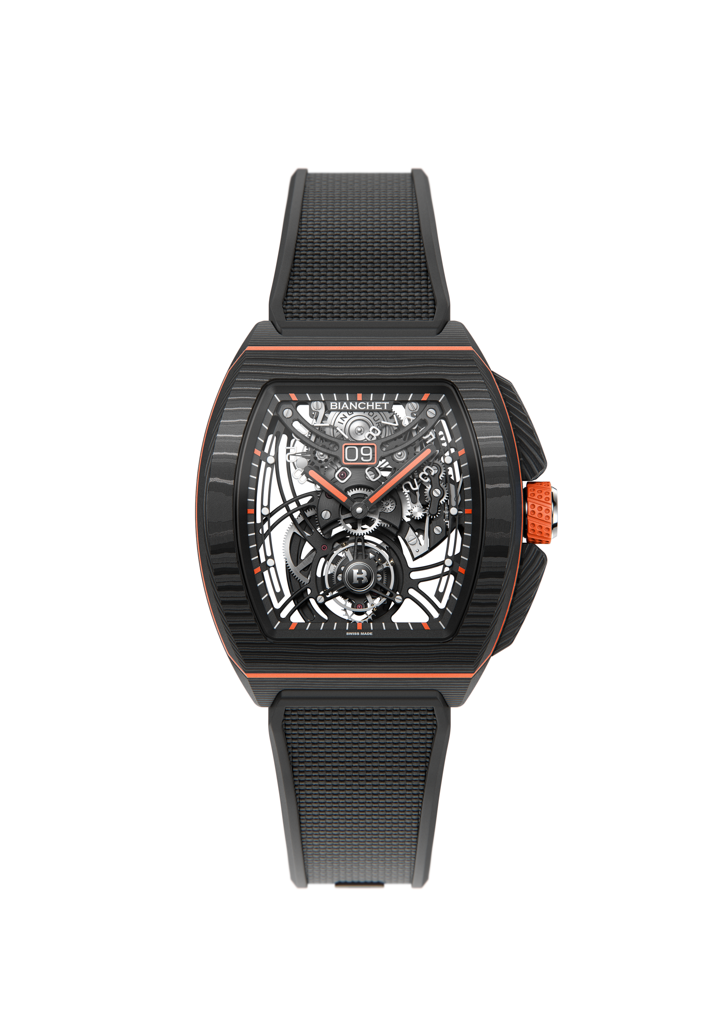 Flying Tourbillon Grande Date B 1.618 Carbon Orange