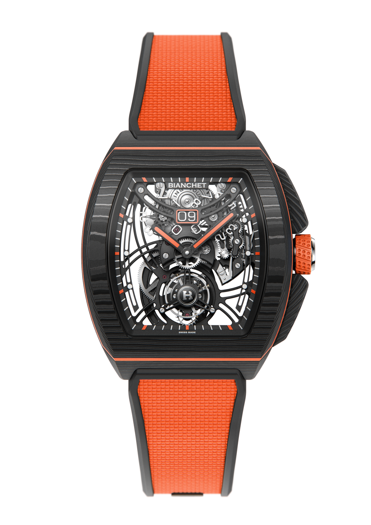 Flying Tourbillon Grande Date B 1.618 Carbon Orange