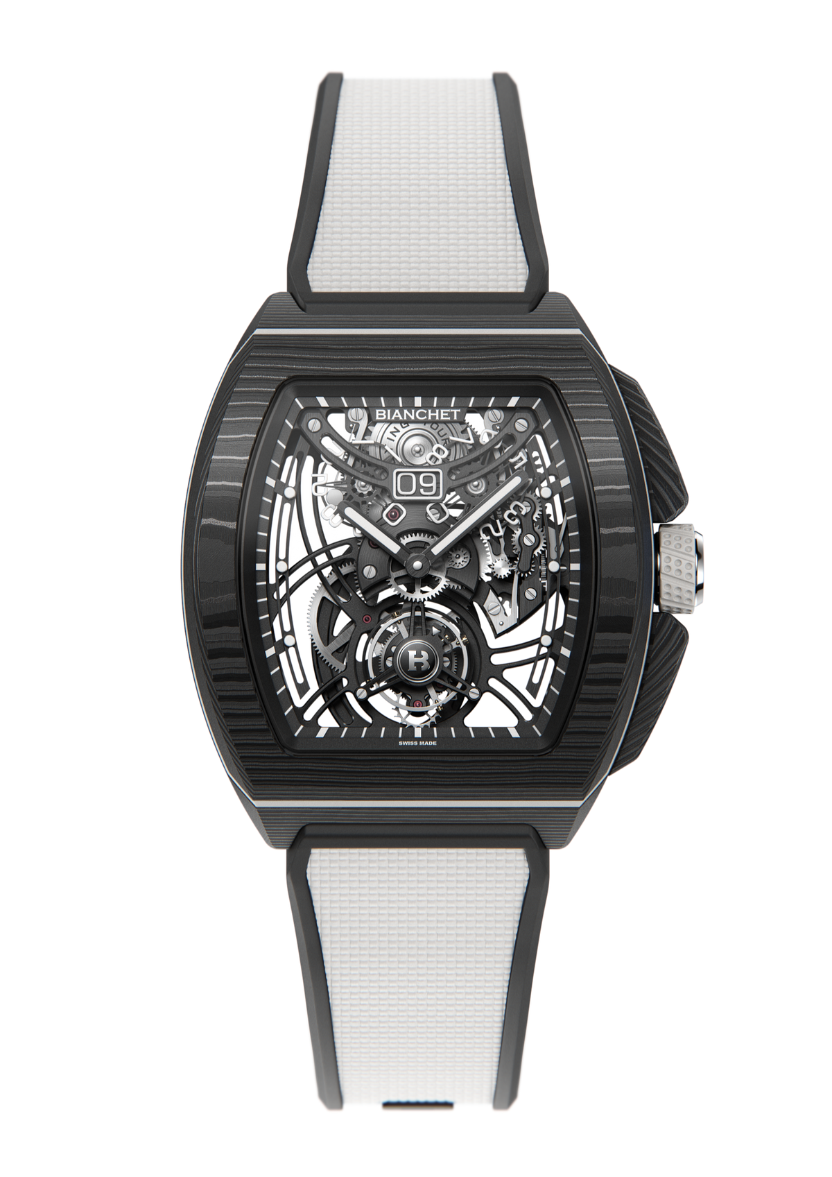 Flying Tourbillon Grande Date B 1.618 Carbon White