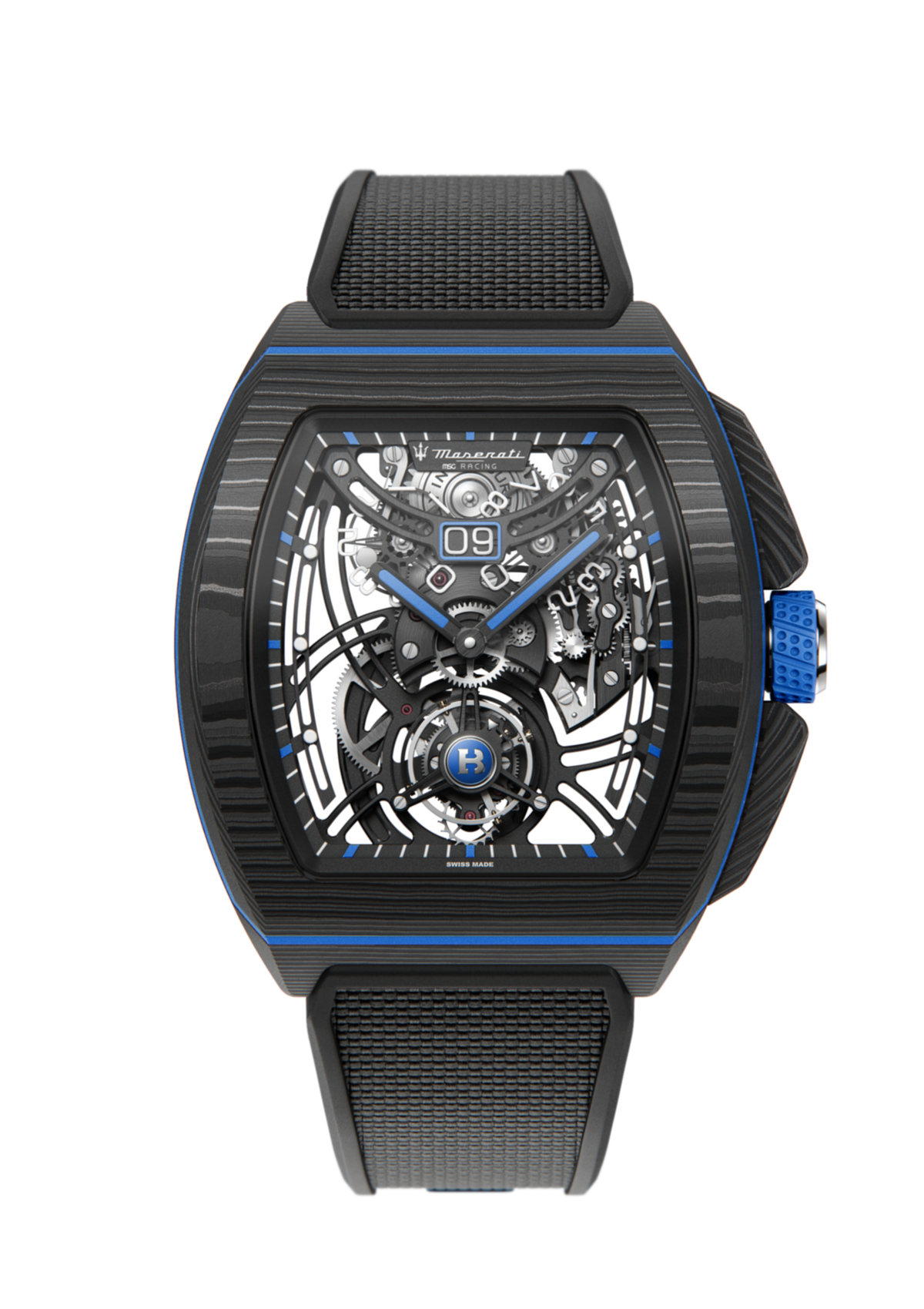 Flying Tourbillon Grande Date Maserati MSG Racing - Carbon Limited Edition