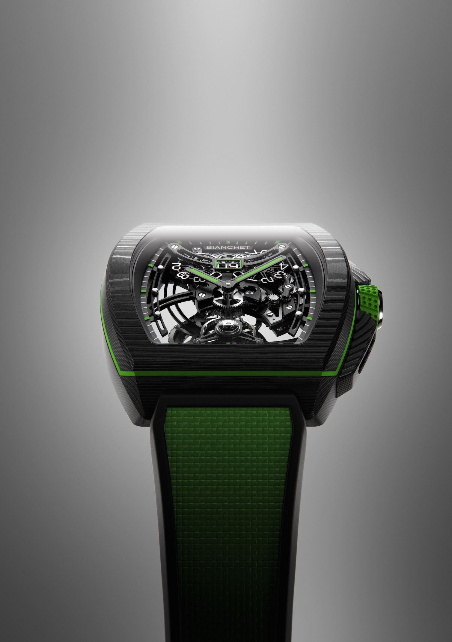 Flying Tourbillon Grande Date B 1.618 Carbon Lime