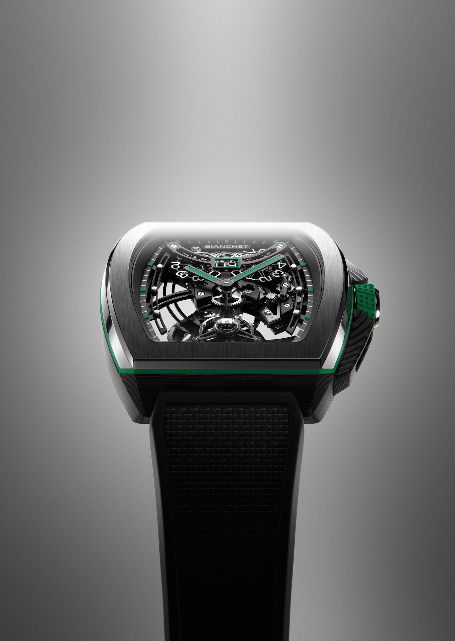 Flying Tourbillon Grande Date B 1.618 Hybrid Green