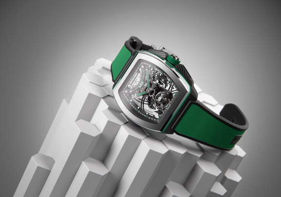 Flying Tourbillon Grande Date B 1.618 Hybrid Green