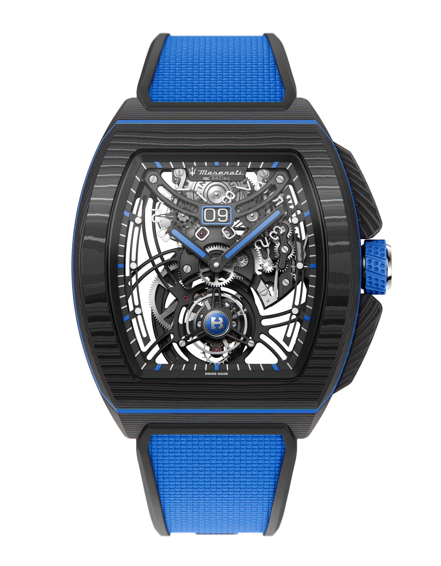 Flying Tourbillon Grande Date Maserati MSG Racing - Carbon Limited Edition