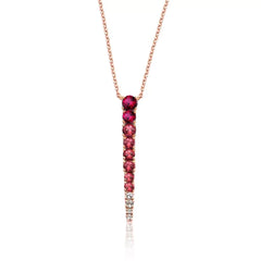 Yara Rose Topaz Necklace