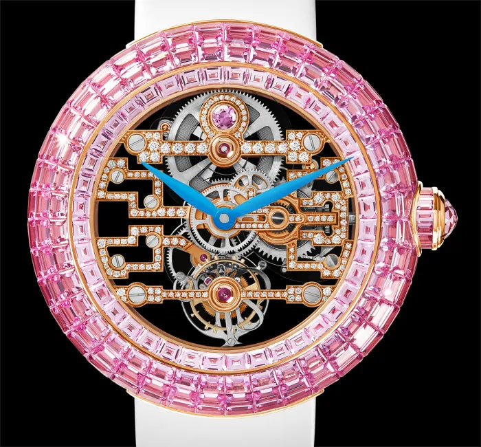 Brilliant Art Deco Pink Sapphire