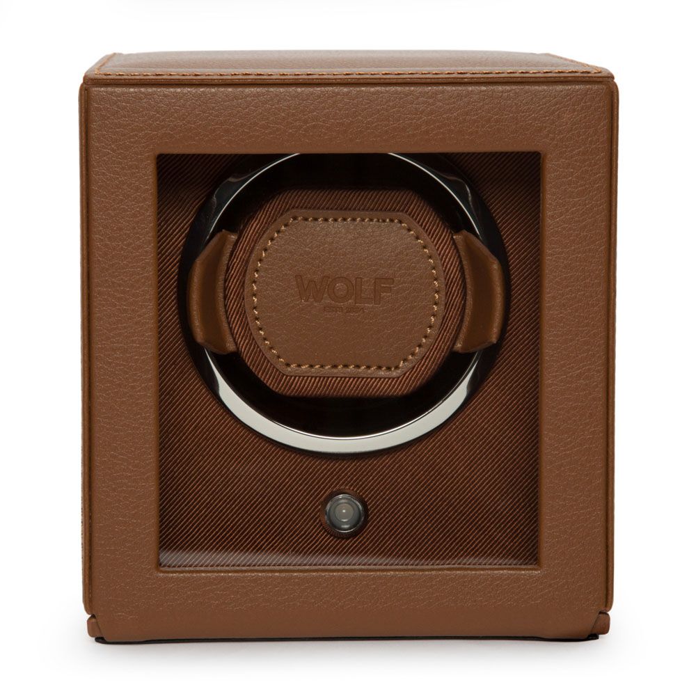 Cub Single Watch Winder with Cover