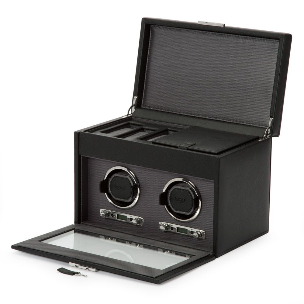 Viceroy Double Watch Winder With Storage